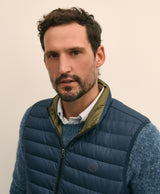 OUTFT SOLID LW DOWN VEST Navy Blazer