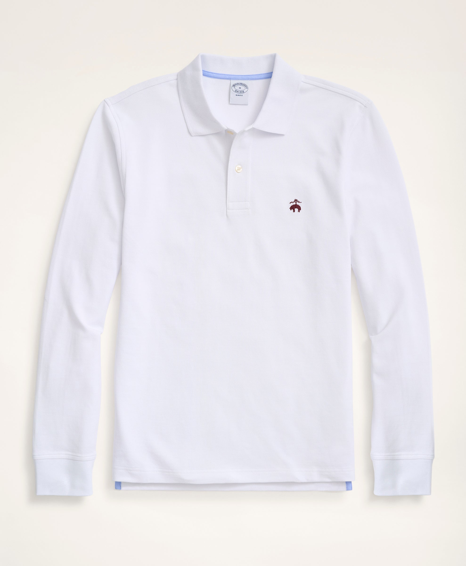 KNTFT Piq FsSld PoloLSSF Bright White