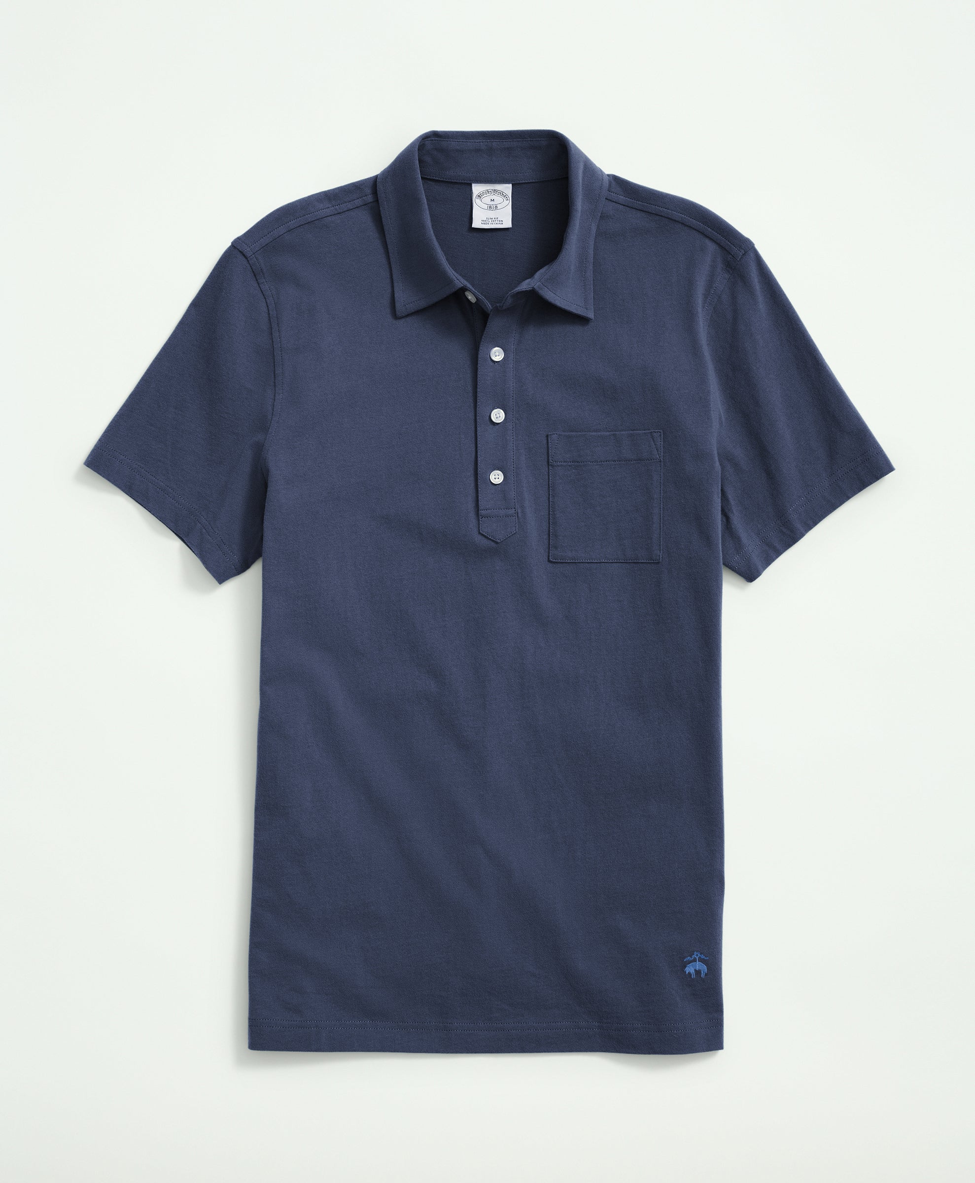 KNTFT CTN JSY SOLID PKT POLO Vintage Ind