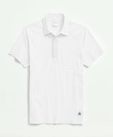 KNTFT CTN JSY SOLID PKT POLO White