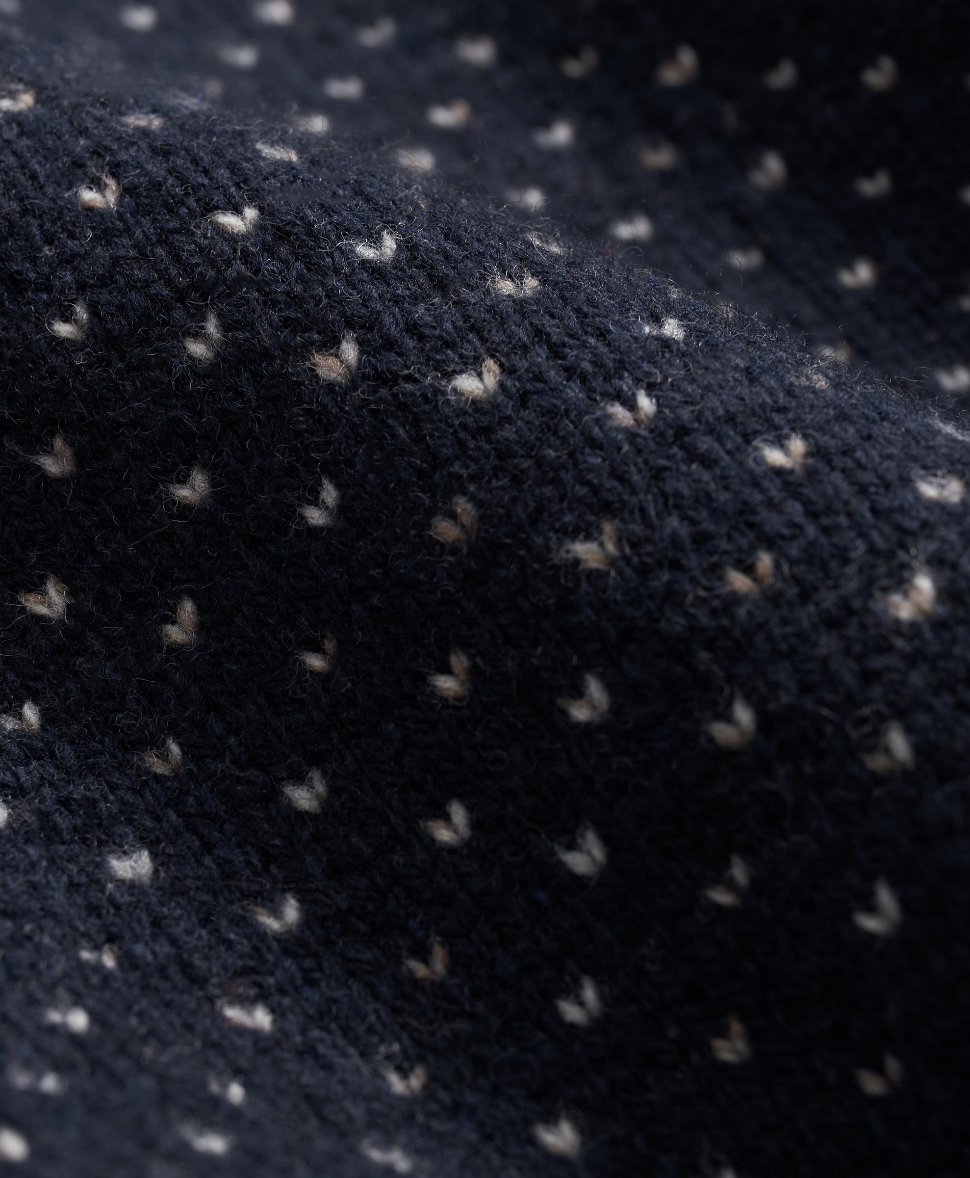 SWTFT DOT JACQUARD CREW NvyDotJacq