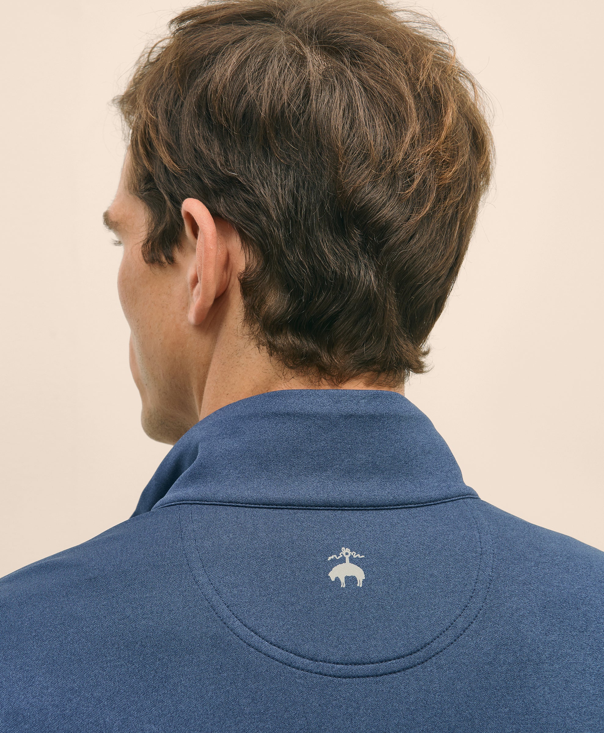 KNT PERF HALF ZIP Navy Heather