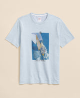 KNT CATALOGUE GRAPHIC TEE BLUE BLUE MULT