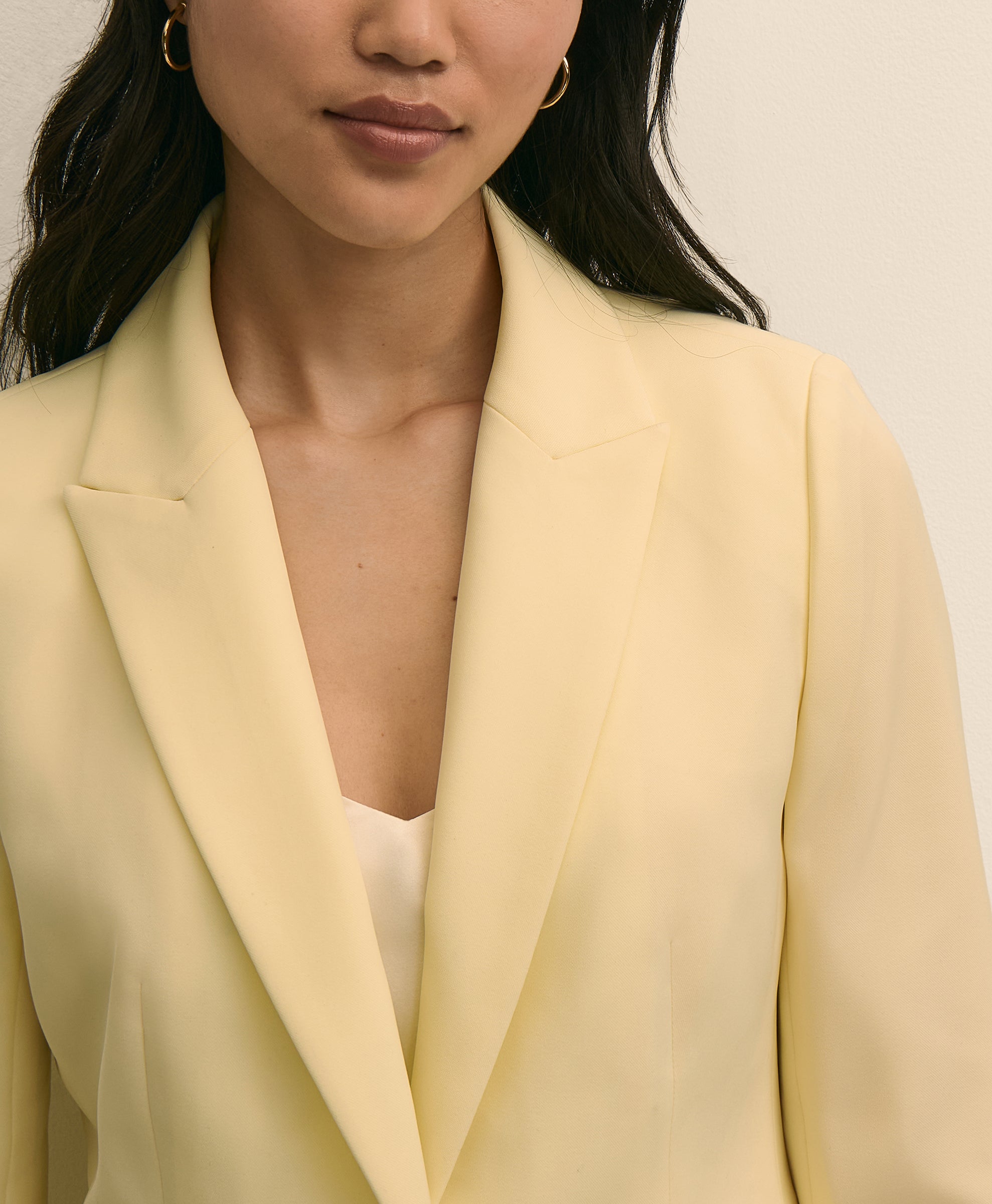 JKT CRP PUSHED UP SLEEVE 1B Pear Sorbet