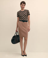 SKT SWT MRNO CTN BLND CAMEL