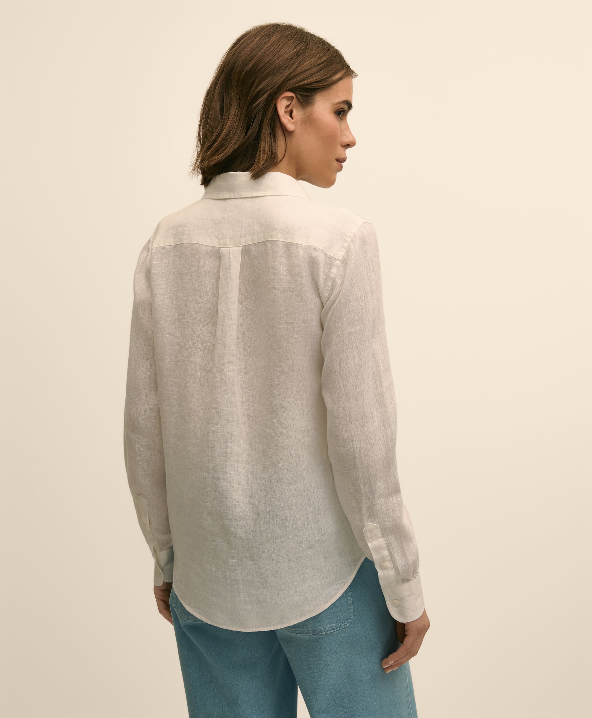 BLS LN PIECE DYE CLASSIC White