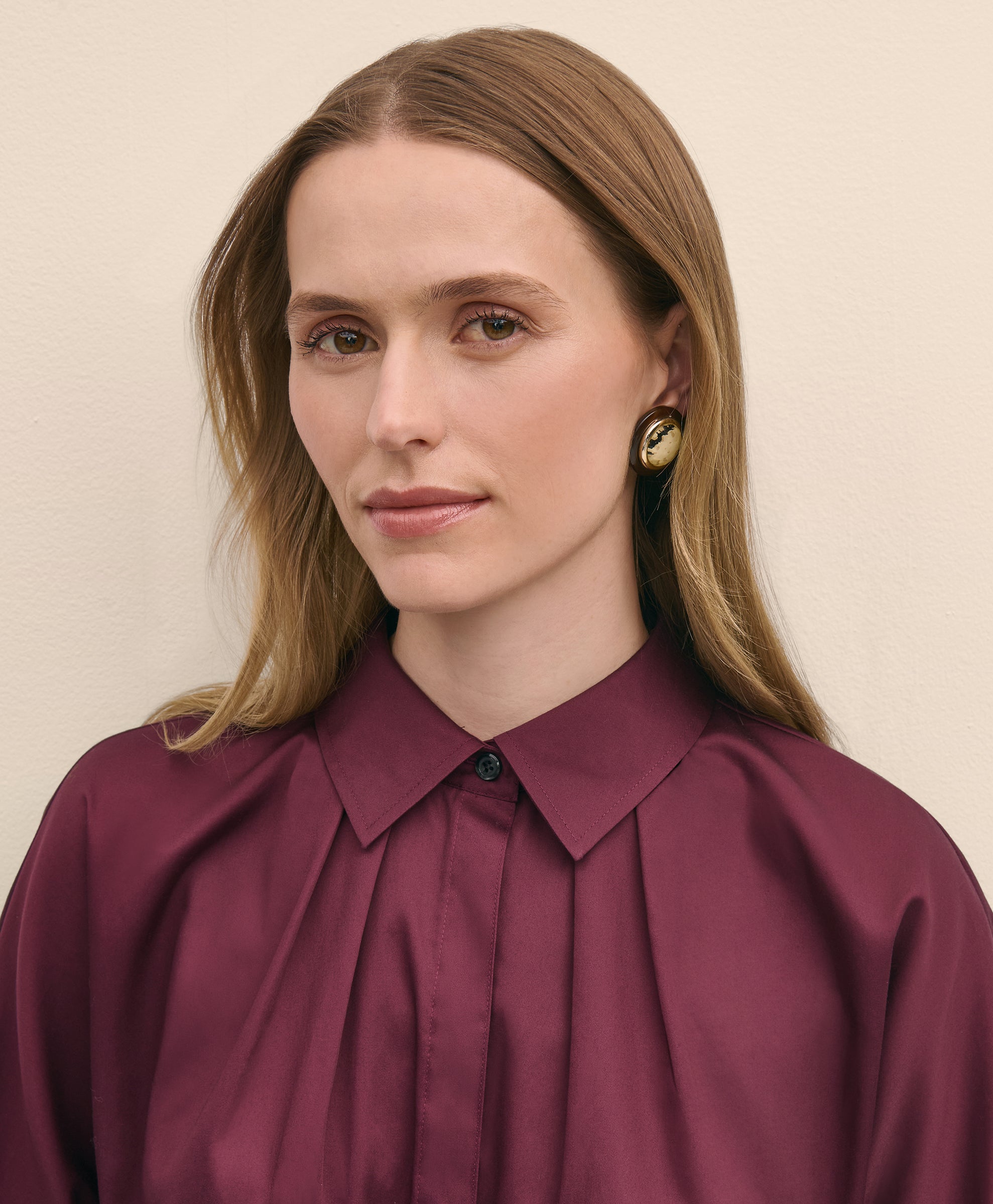 DRS SHRT CTN SATEEN Fig