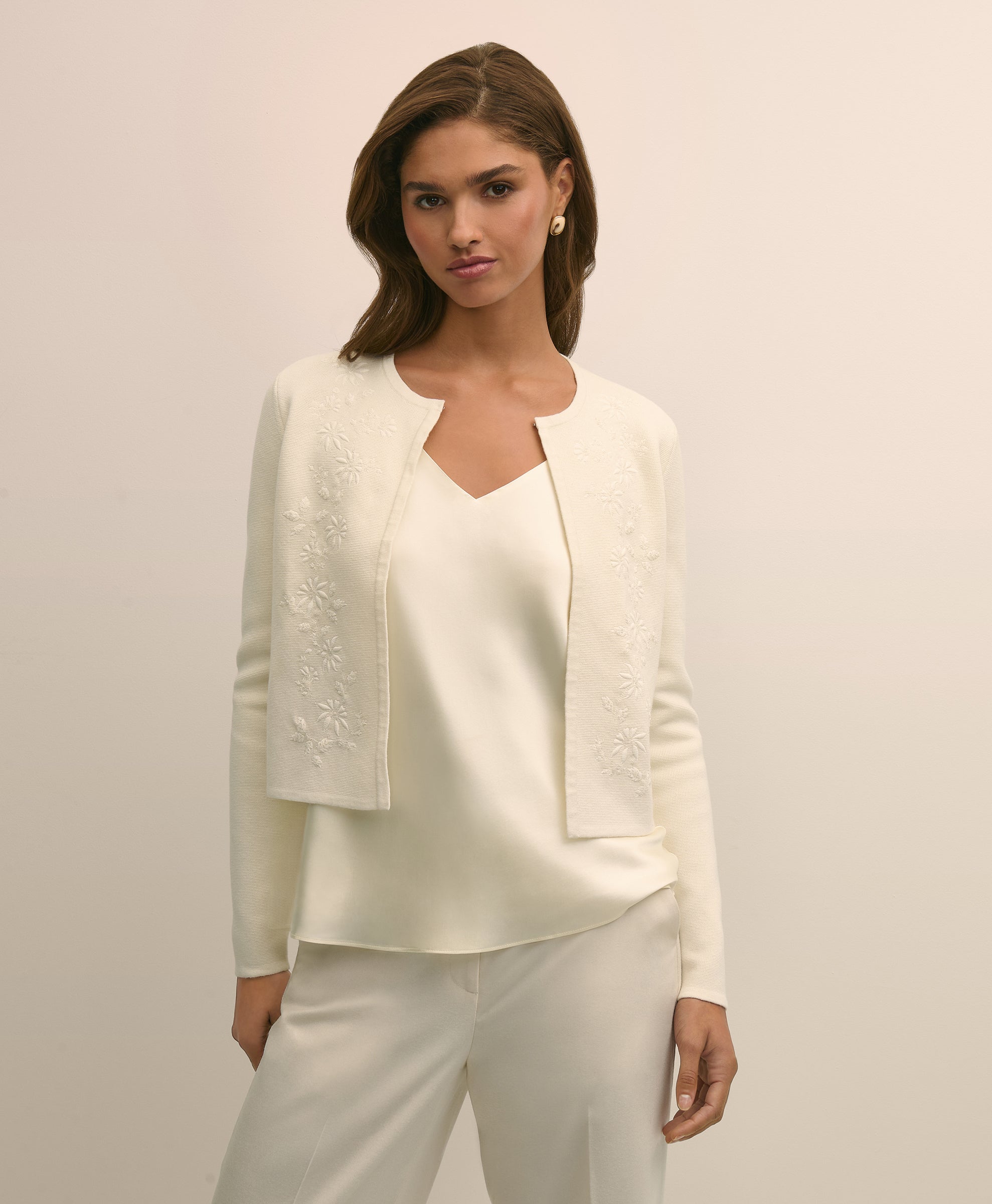 SWT MRNO WL CTN EMBLLSHD CREAM