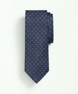 Silk Mini Square Flower Tie