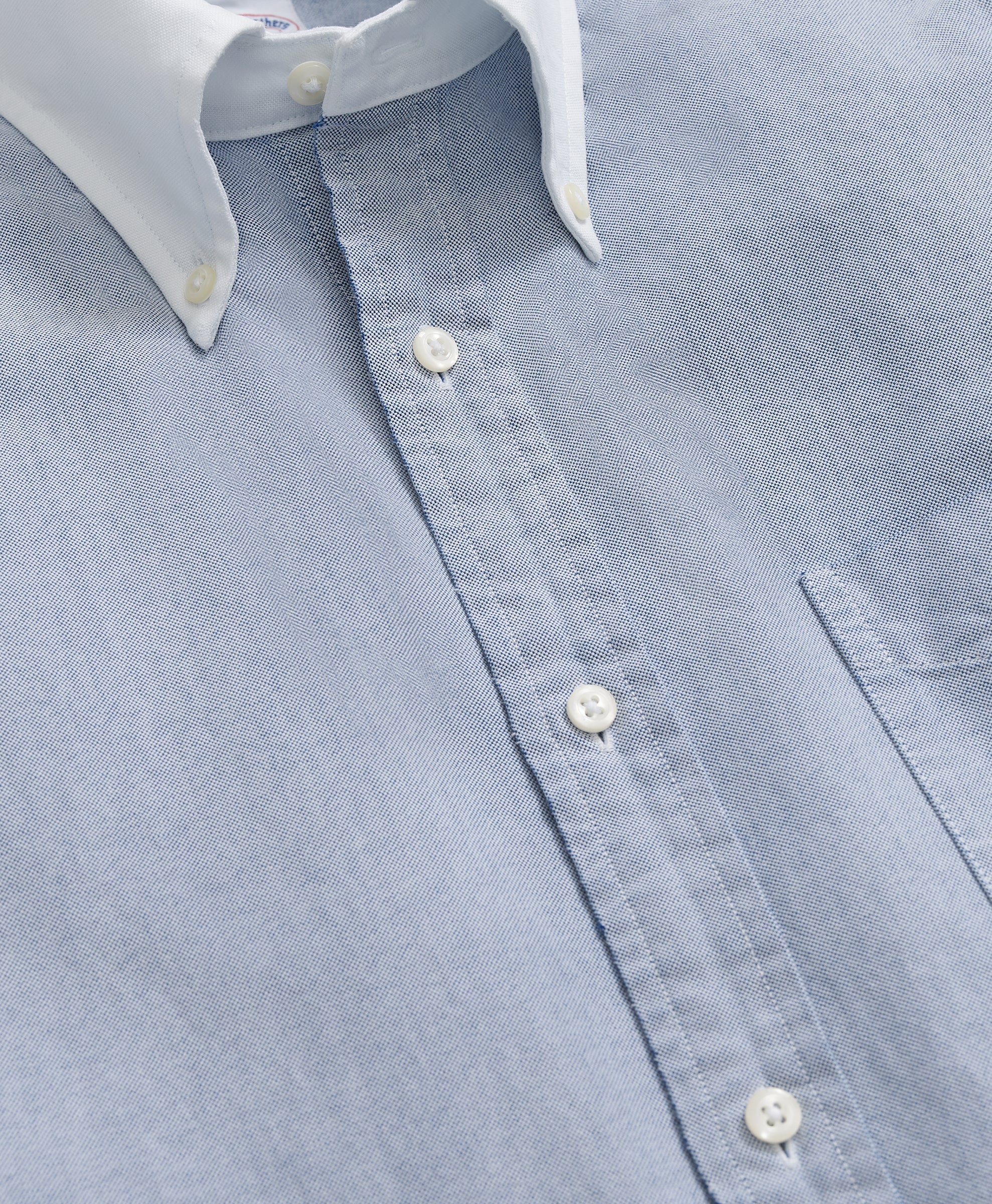 SPT FDY OX SOLID BLUE WHITE COLLAR Solid