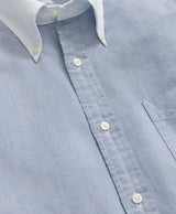 SPT FDY OX SOLID BLUE WHITE COLLAR Solid