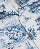 SPT ML LINEN CTN BERMUDA TOILE CAMP SS R