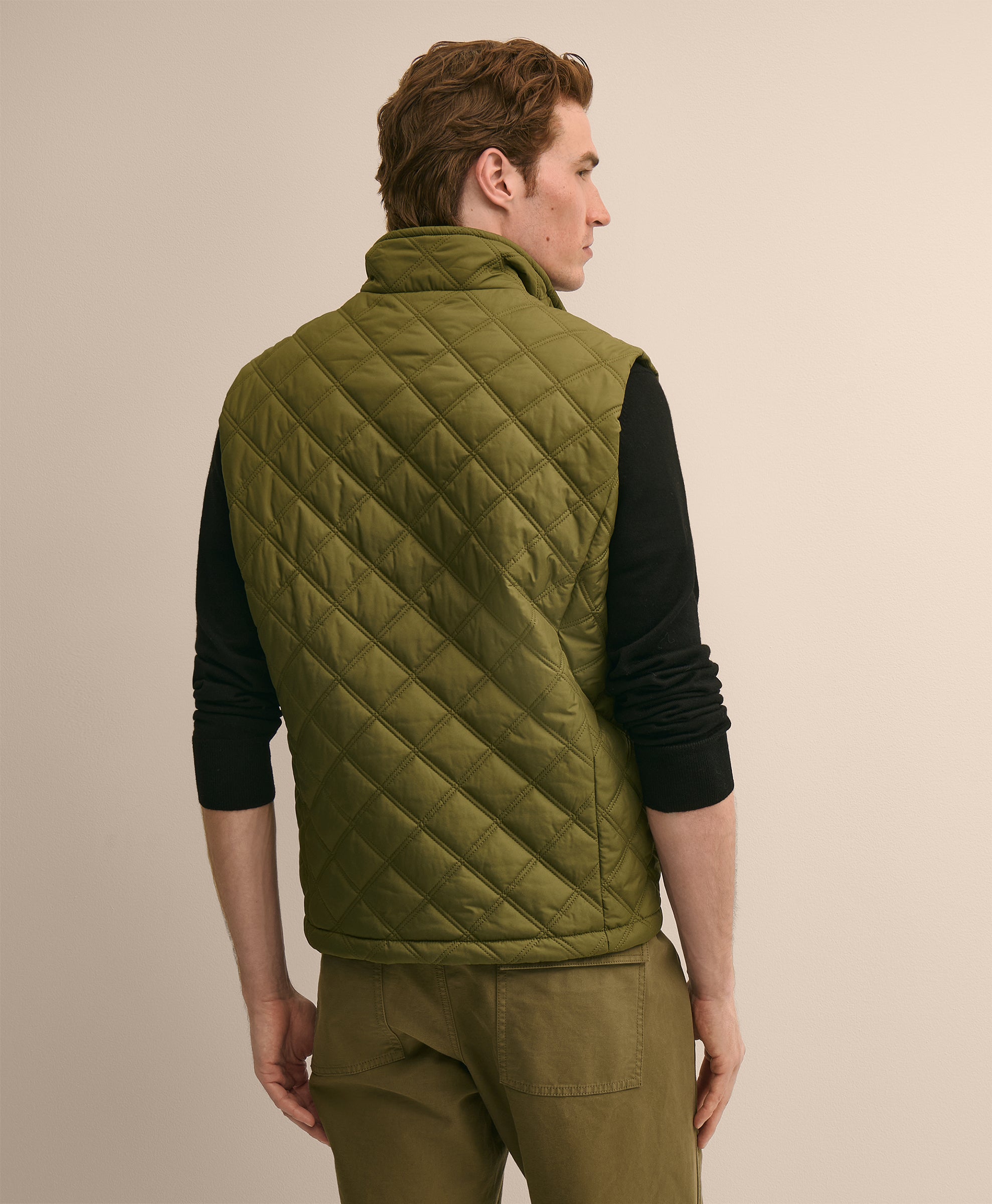 Paddock Diamond Quilted Vest
