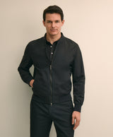 OUT PERF BASEBALL JACKET Caviar
