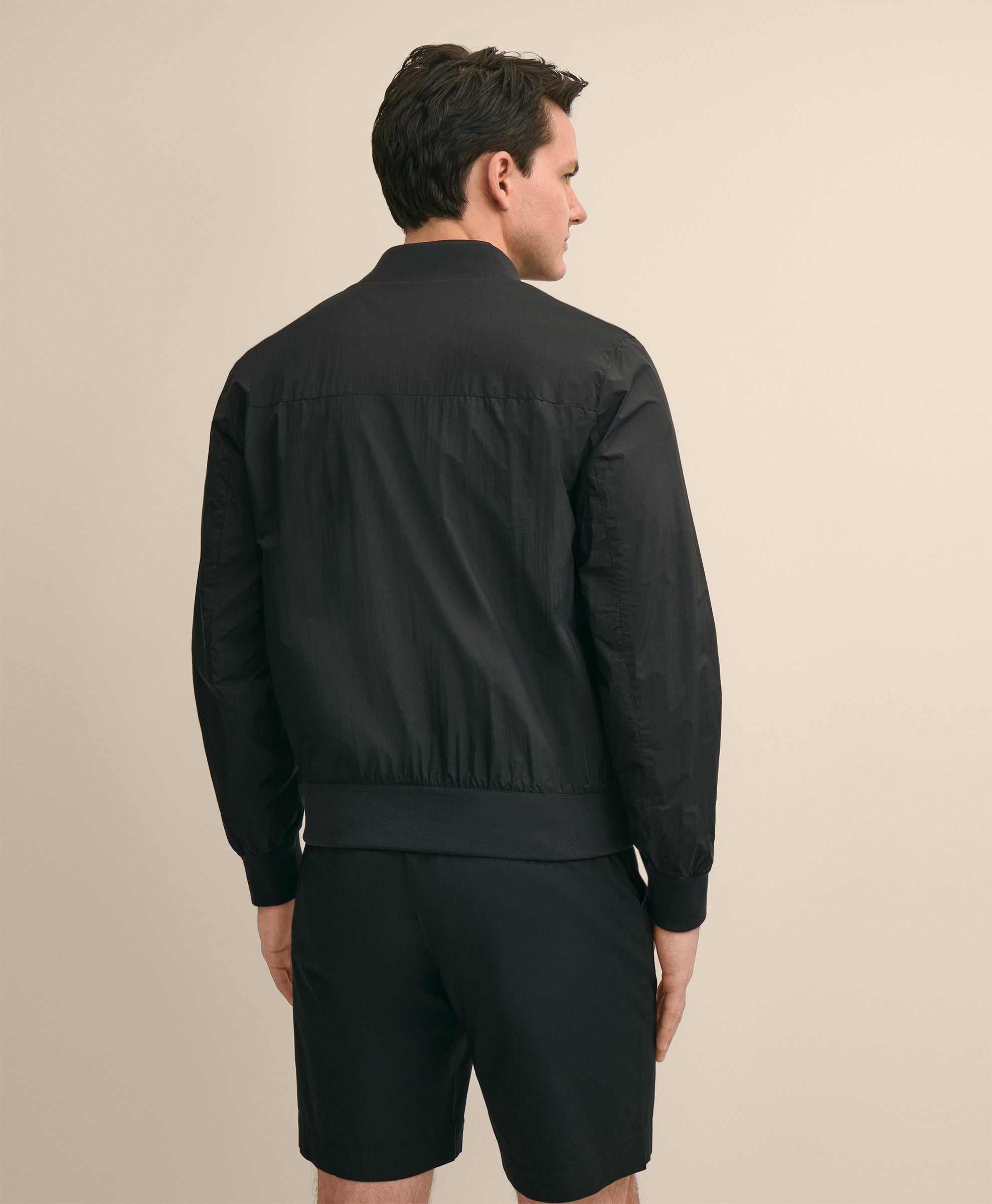 OUT PERF BASEBALL JACKET Caviar