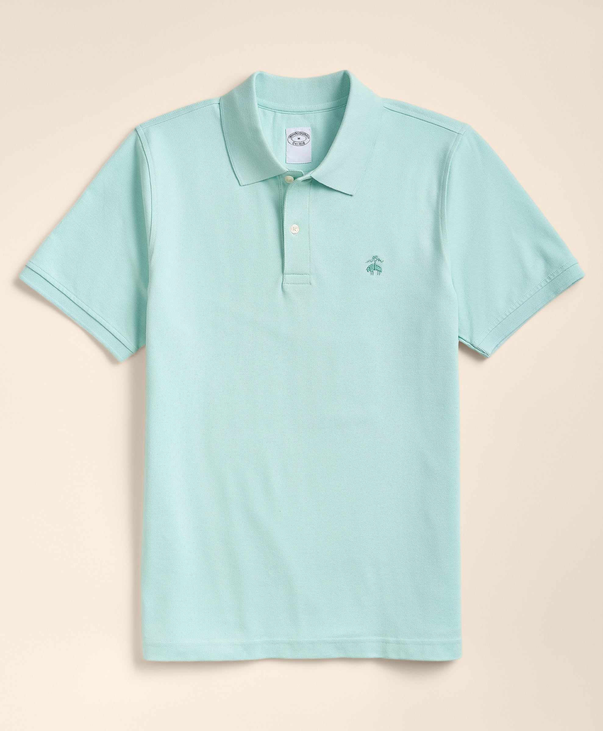 KNT SUPIMA STRETCH PIQUE GF POLO OF Aqua