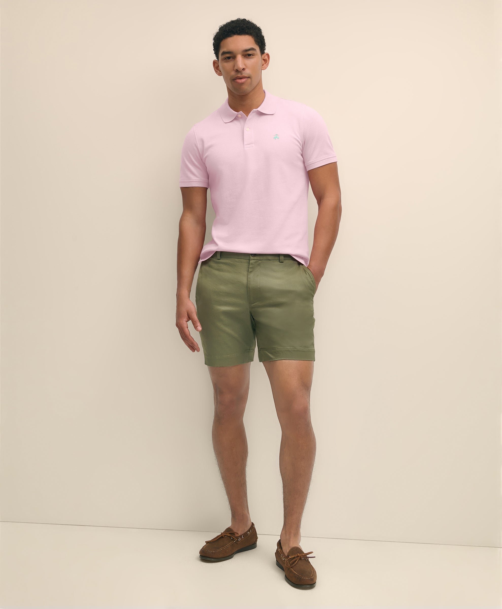 KNT SUPIMA STRETCH PIQUE GF POLO OF PINK