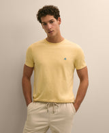 KNT CTN LOGO GF SS TEE Ylw Hthr