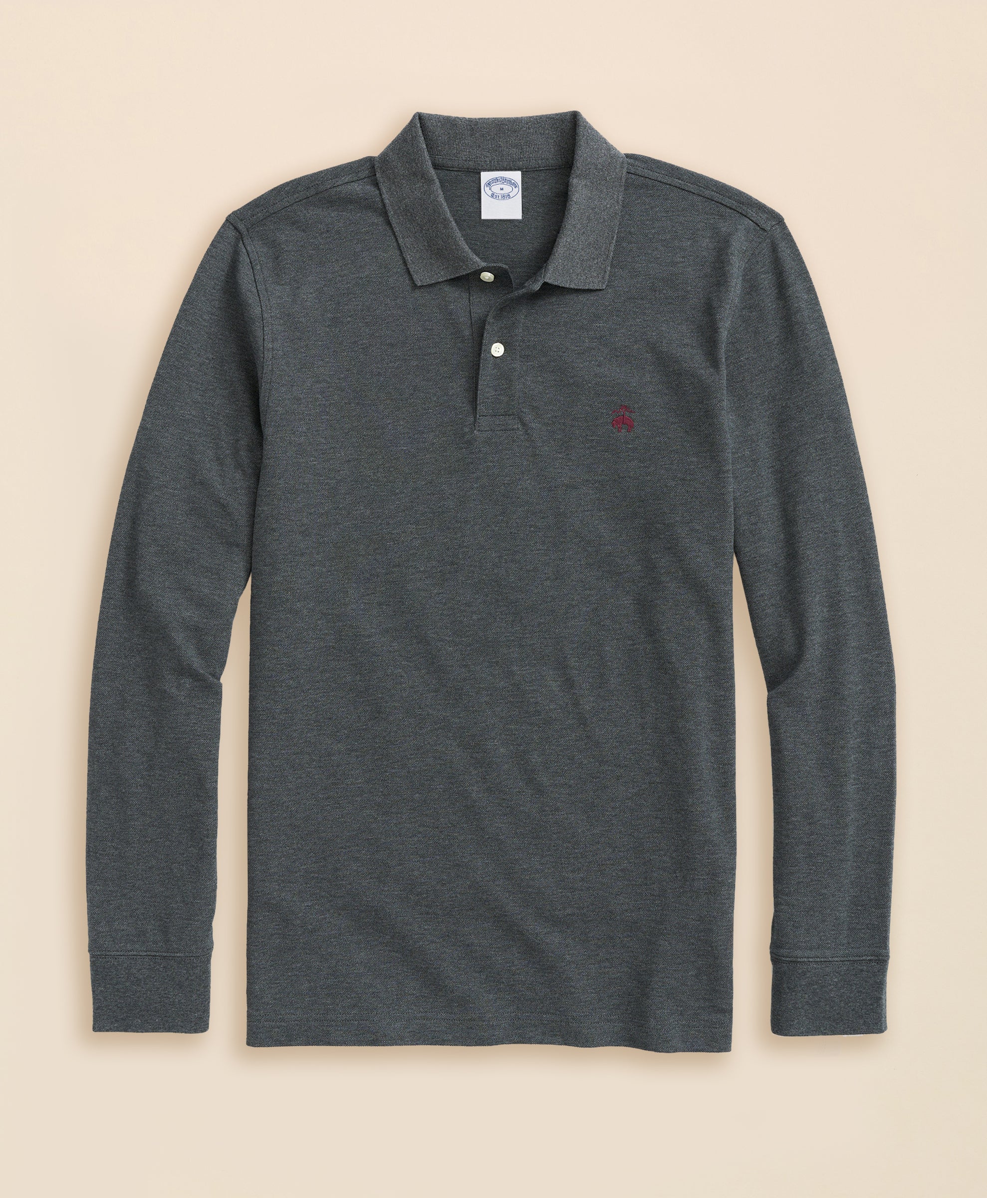Golden Fleece Stretch Supima Long-Sleeve Polo Shirt