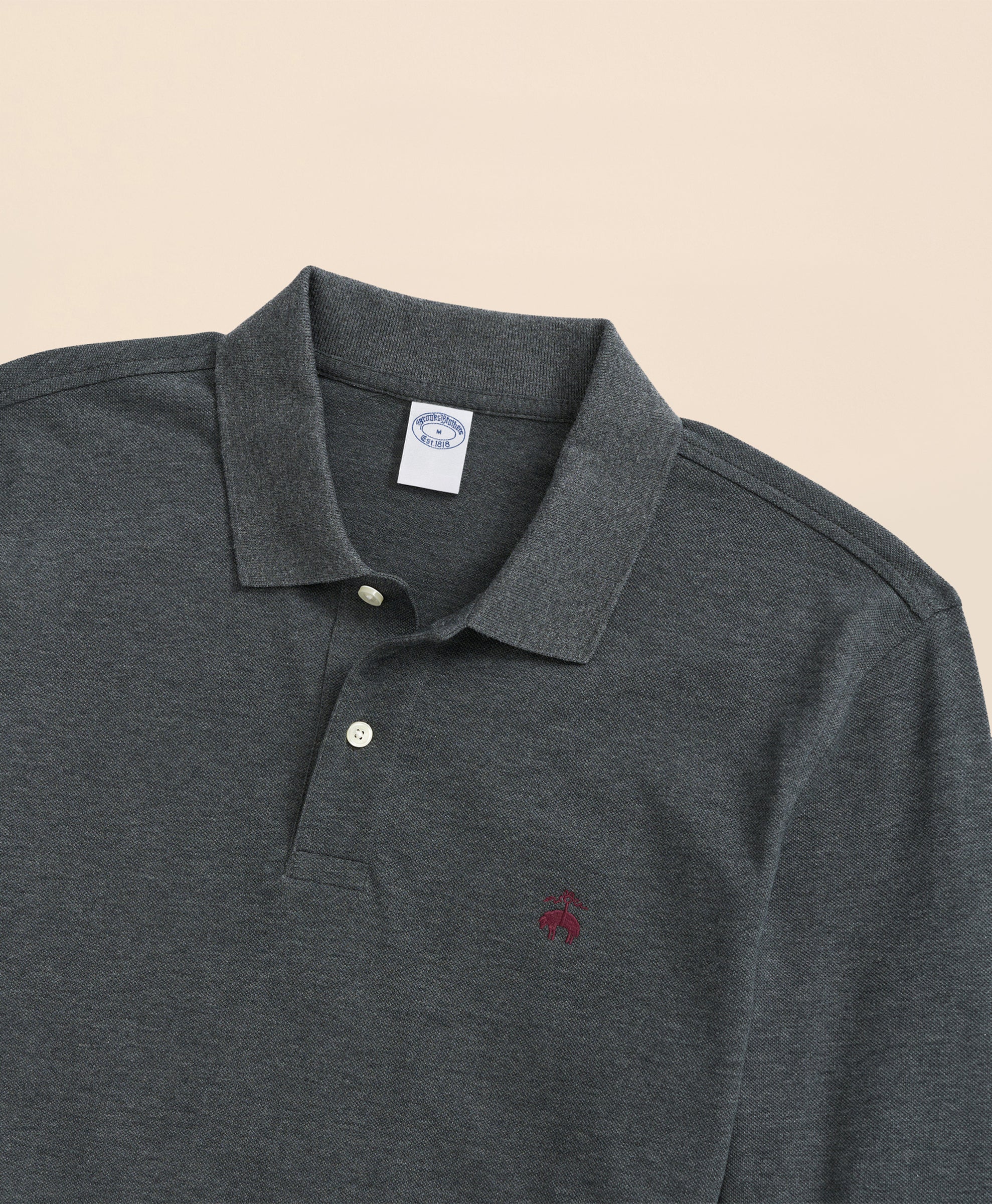 Golden Fleece Stretch Supima Long-Sleeve Polo Shirt