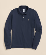 Golden Fleece Stretch Supima Long-Sleeve Polo Shirt
