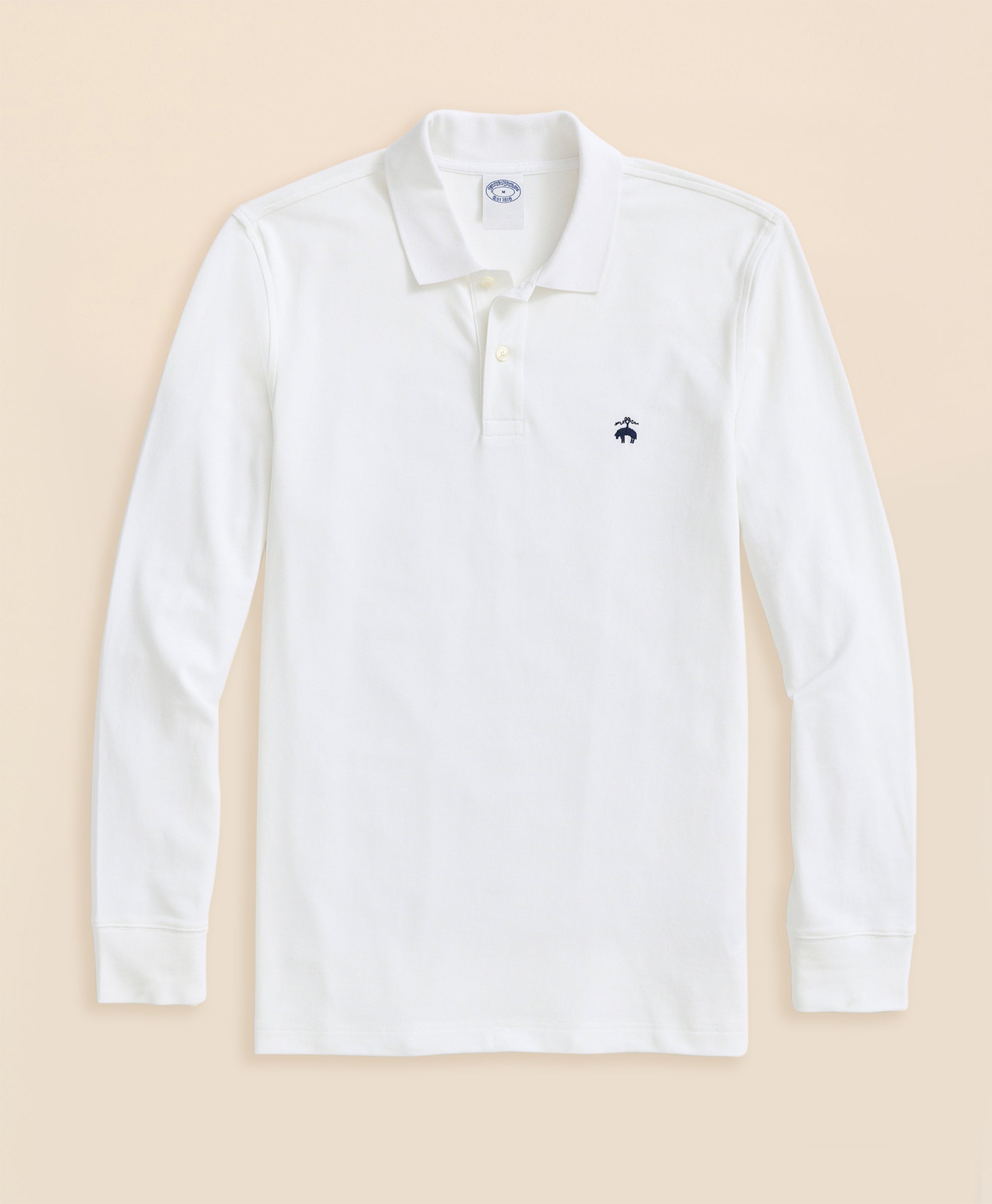 Golden Fleece Stretch Supima Long-Sleeve Polo Shirt
