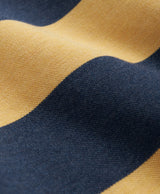KNT LS PIQUE VTG POLO BB4 YELLOW/BLUE
