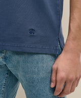 KNT GARMENT DYED PIQUE VTG POLO Mood Ind