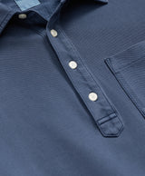KNT GARMENT DYED PIQUE VTG POLO Mood Ind