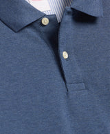 Golden Fleece Stretch Supima Cotton Long-Sleeve Henry Polo Shirt