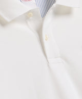 Golden Fleece Stretch Supima Cotton Long-Sleeve Henry Polo Shirt