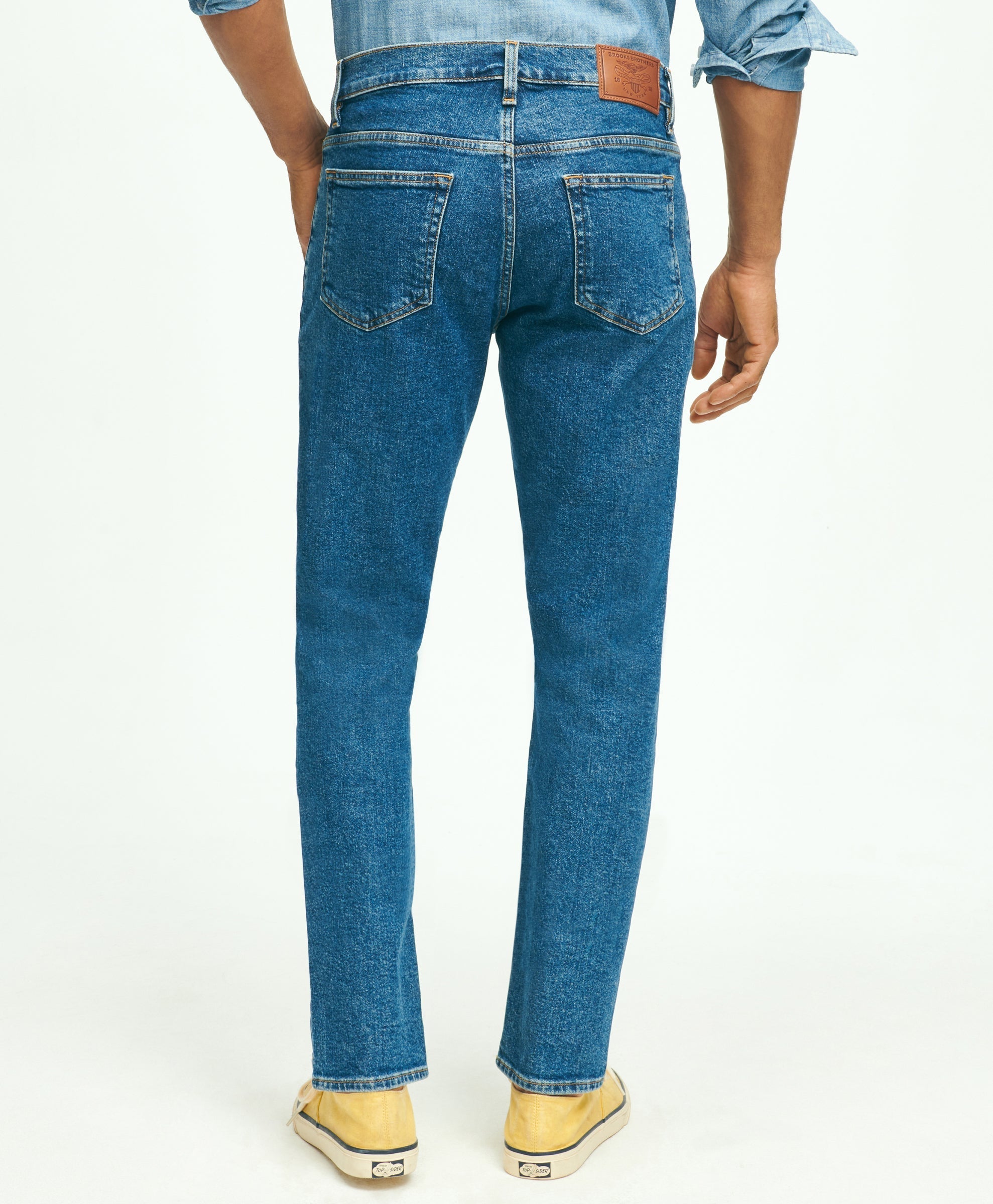 CBT DENIM STRAIGHT MD BLUE