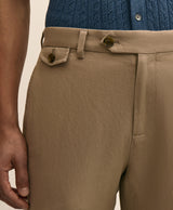 CBT ML LINEN COTTON PANT PLAIN REGULAR N