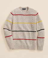 SWT ML DONEGAL STRIPE CREW NeutralDonega