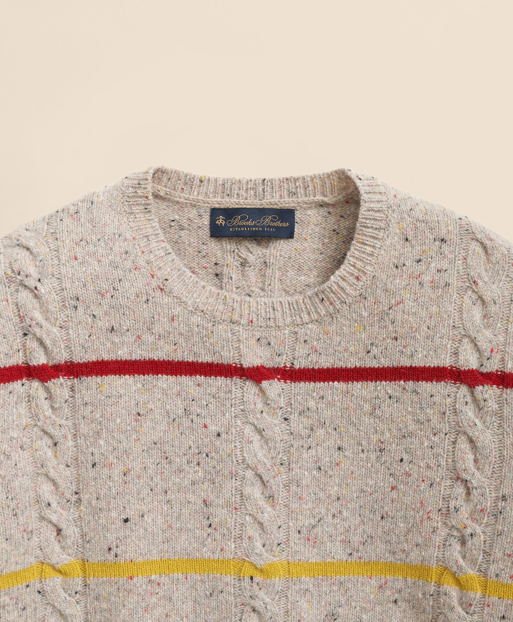 SWT ML DONEGAL STRIPE CREW NeutralDonega