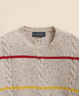 SWT ML DONEGAL STRIPE CREW NeutralDonega