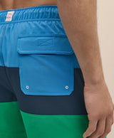 CBT ML MONTAUK PRINTED SWIM NAVY/BLUE/GR
