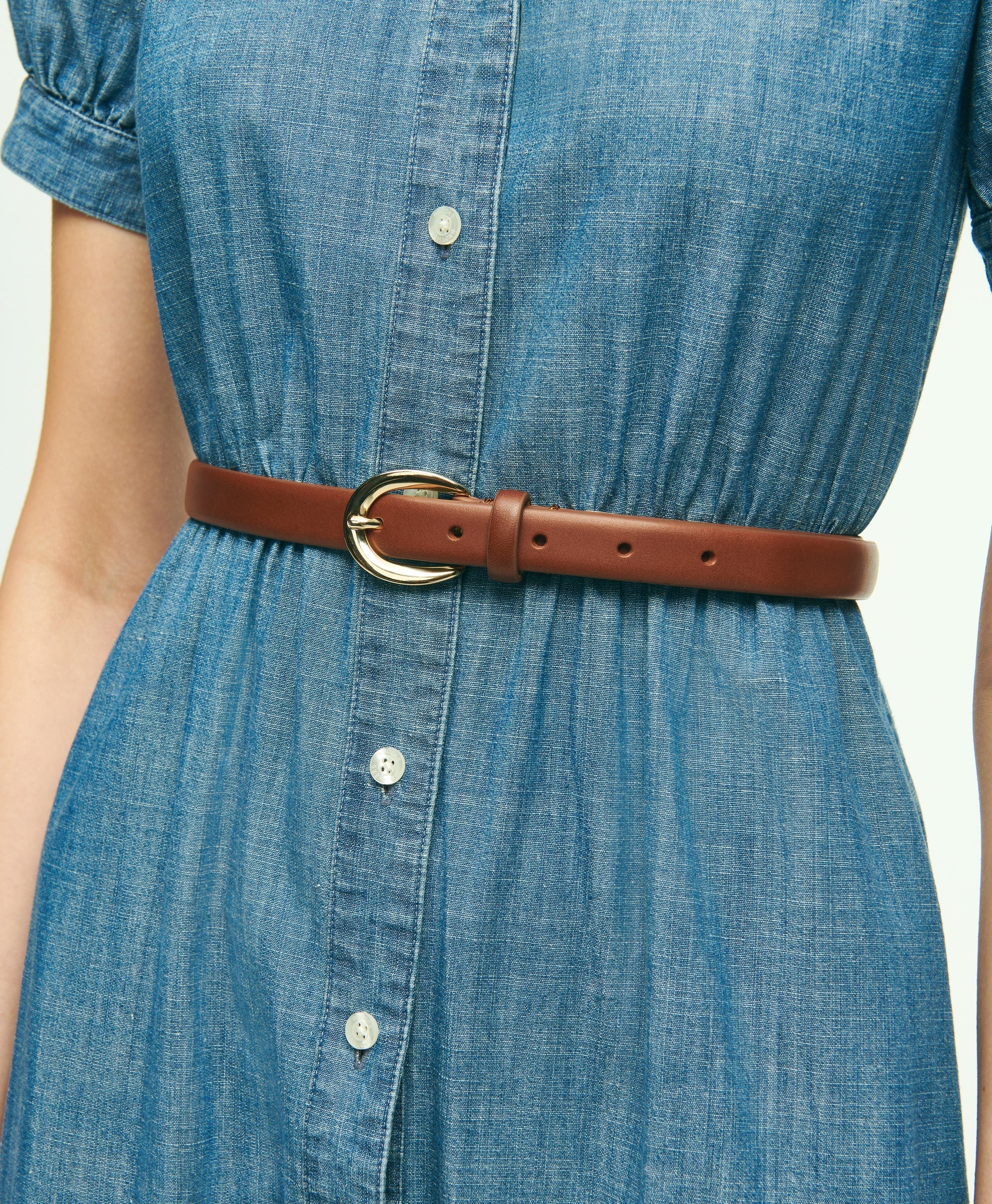 Belt lthr Brown