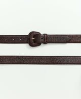 Leather Alligator Embossed Belt