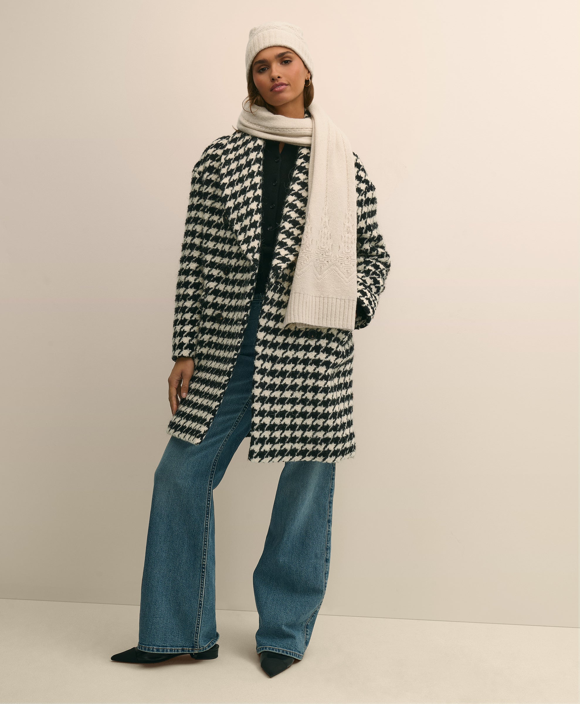 ACC SCRF HAT BOX SET CREAM