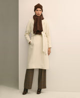 ACC SCRF HAT BOX SET MED. Brown