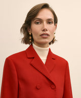 JKT PLY WL BLND DBL FC DB Pantone Goji B