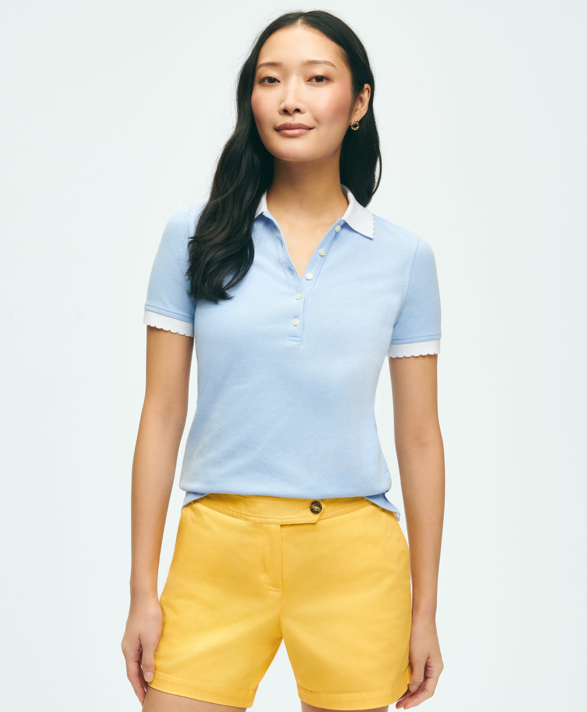 KNT POLO SLD NVLTY PQ BLUE