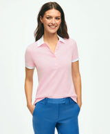 KNT POLO SLD NVLTY PQ PINK