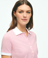 KNT POLO SLD NVLTY PQ PINK