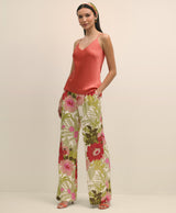 PNT LN VSCS WD LG PINK/GREEN