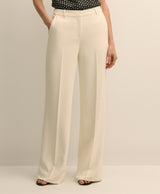 PNT CRP WD LEG W/ BLT LOOPS Blanc de Bla
