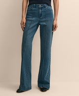 Cotton Pintuck Jeans