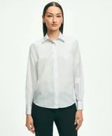 Cotton Bow-Neck Blouse