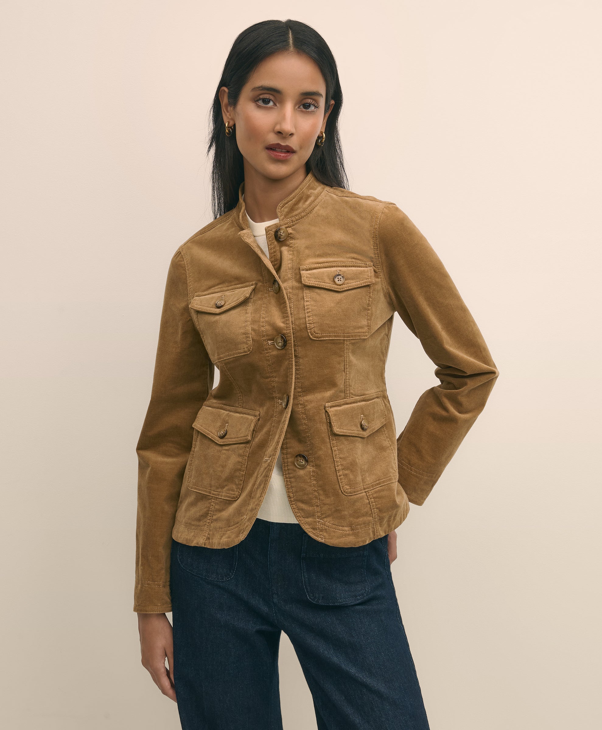 OUT STRTCH PIN WHL CORD CTN 4 PCKT Camel